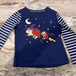 Mini Boden Long Sleeve Tee- size 4